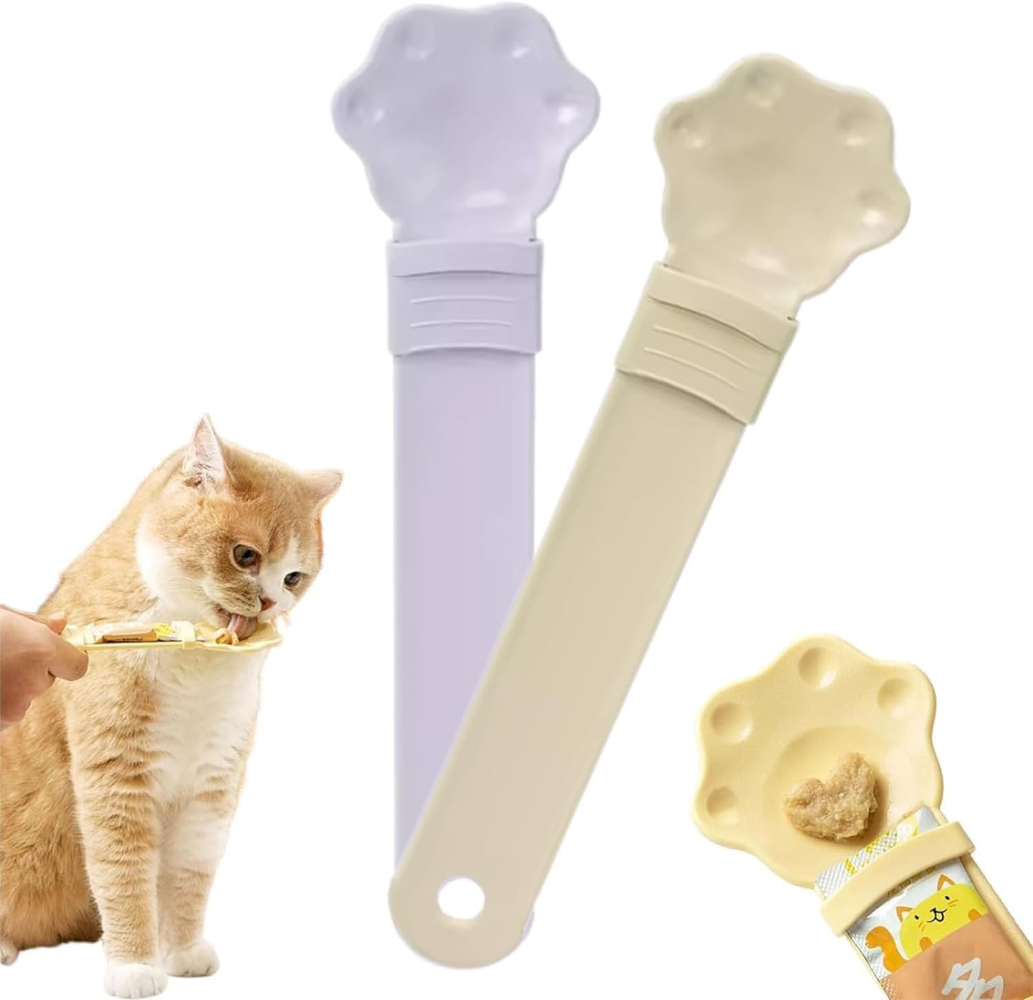 Cat Treats Squeezing Spoon