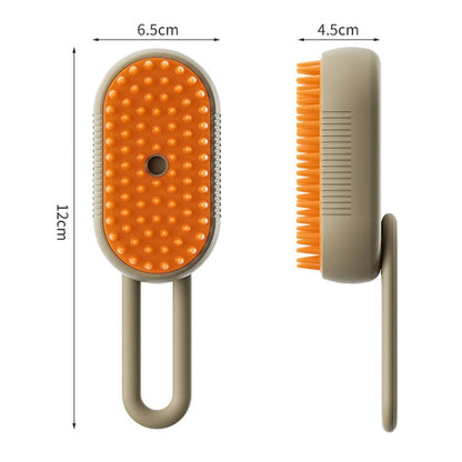 Pet Electric Spray Comb Rechargeable Cat Kitten Puppy Dog Steamy Grooming Brush Cleaning Tool